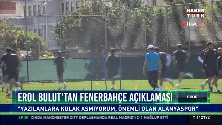 Erol Bulut'tan Fenerbahçe açıklaması