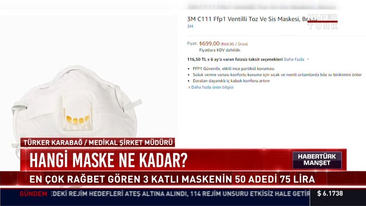 Hangi maske ne kadar?