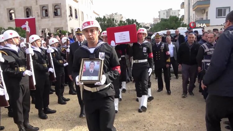 Mersinli Şehit Uzman Onbaşı İbrahim Tüzel son yolculuğuna uğurlandı