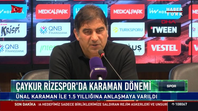 Çaykur Rizespor'da Karaman dönemi