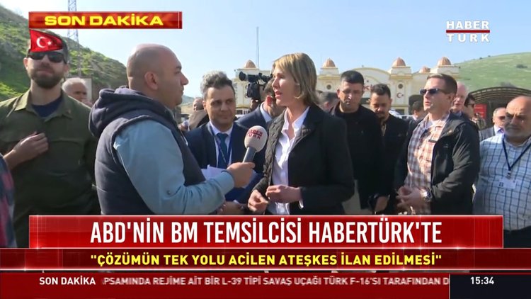 ABD'nin BM temsilcisi Habertürk'te