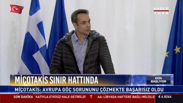 Miçotakis sınır hattında