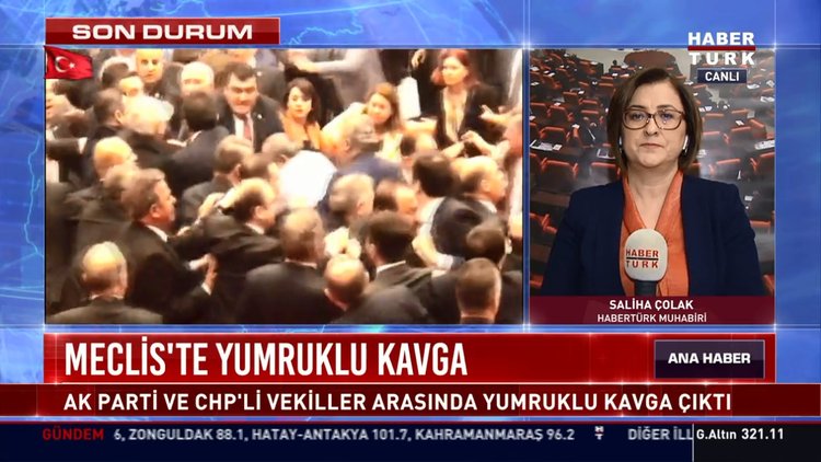 TBMM'de yumruklu kavga!