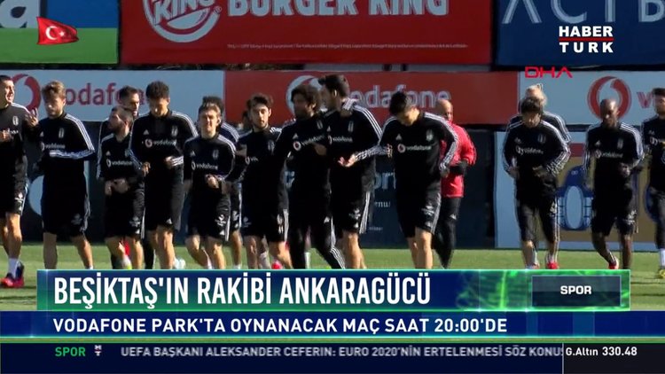 Beşiktaş'ın rakibi Ankaragücü
