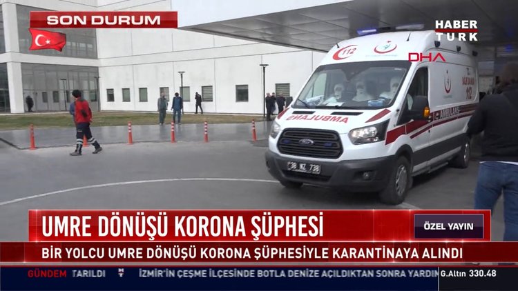Umre dönüşü korona şüphesi