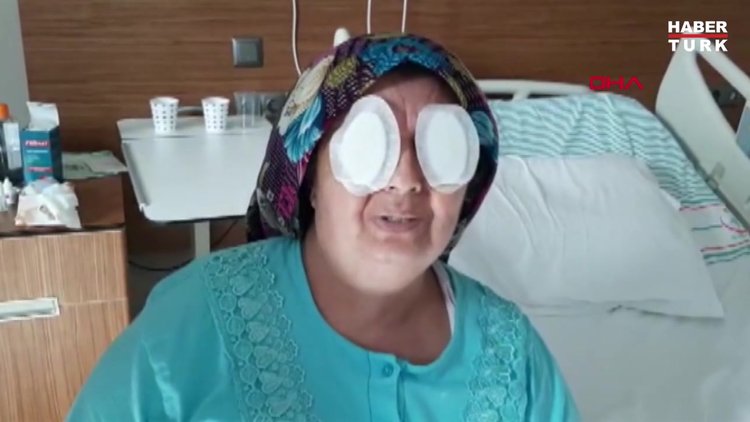 Hastanede dehşet! Oda arkadaşı gözlerini oydu