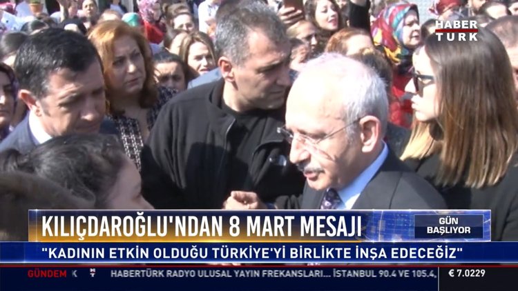 "Kılıçdaroğlu' ndan 8 Mart mesajı