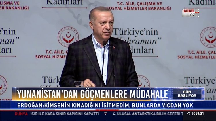 Yunanistan'dan göçmenlere müdahale