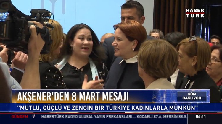 Akşener'den 8 Mart mesajı