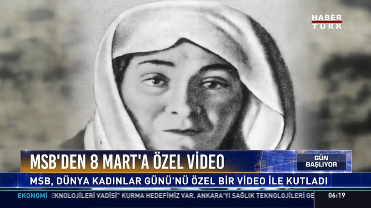 MSB'den Dünya Kadınlar Günü videosu