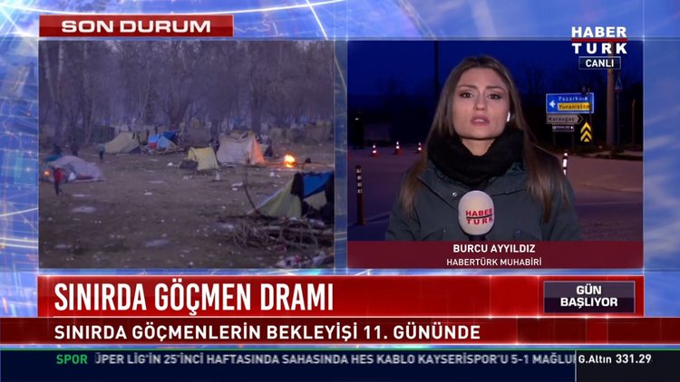 Sınırda göçmen dramı