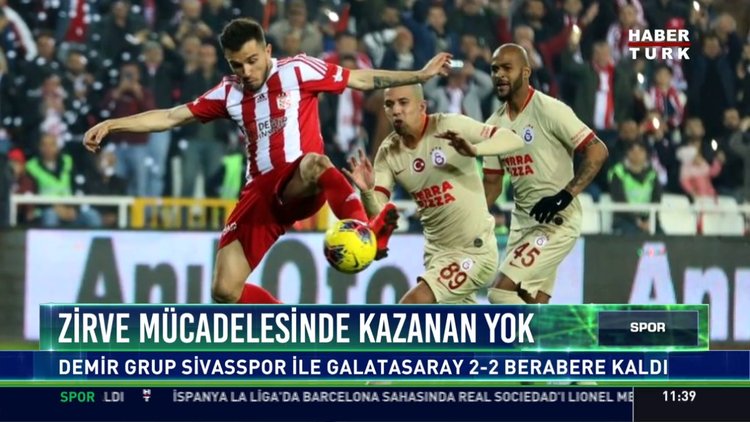 Zirve mücadelesinde kazanan yok