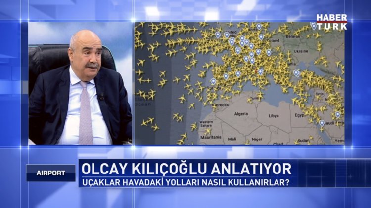 Uçakların Havadaki Yolları Nasıl Oluşturulur?