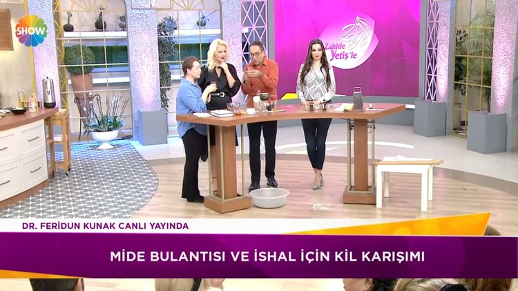 Mide bulantısı ve ishale iyi gelen kil karışımı!