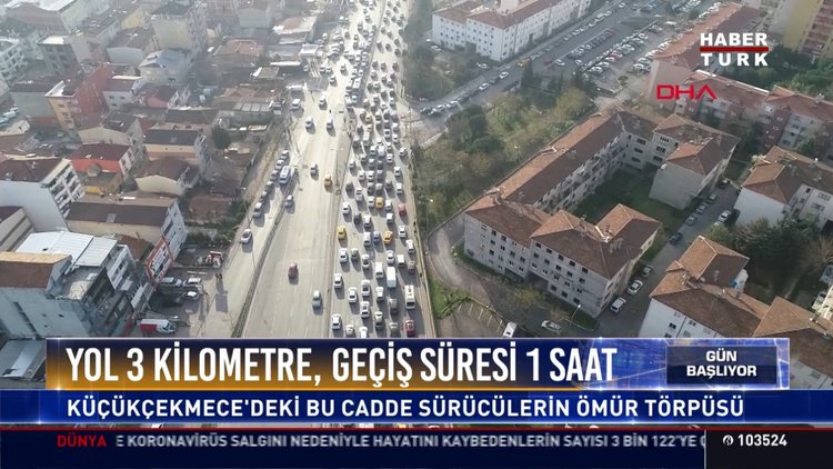 Yol 3 kilometre, geçiş süresi 1 saat