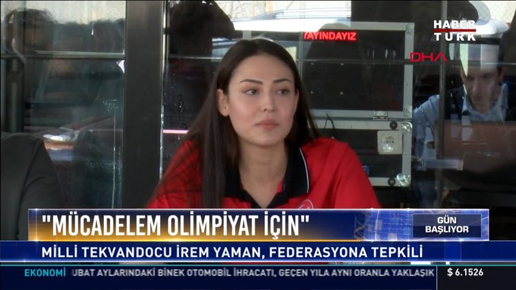 "Mücadelem olimpiyat için"