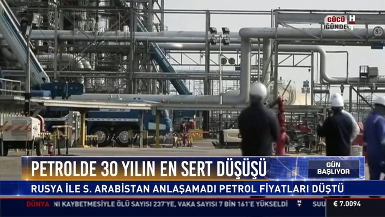 Petrolde 30 yılın en sert düşüşü