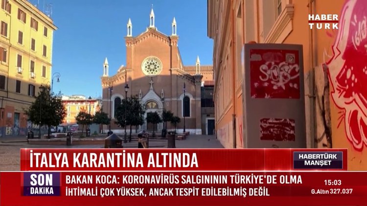 İtalya karantina altında
