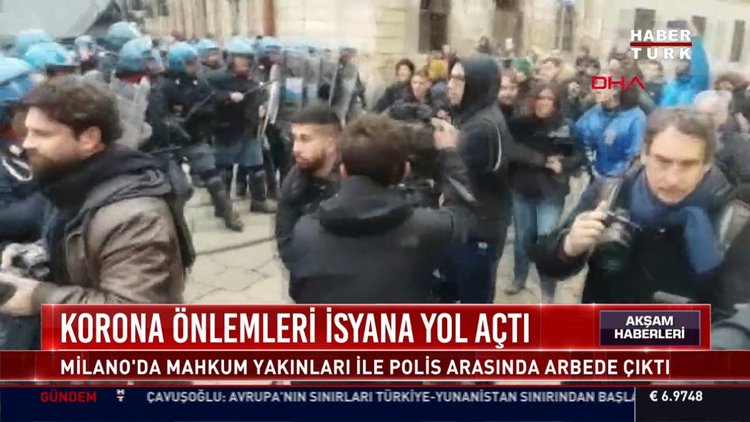 Korona önlemleri isyana yol açtı