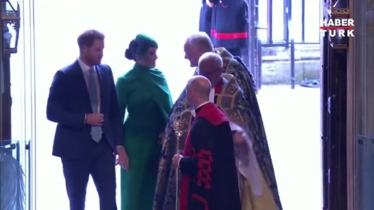 Meghan Markle ile Prens Harry son etkinliklerine katıldı...