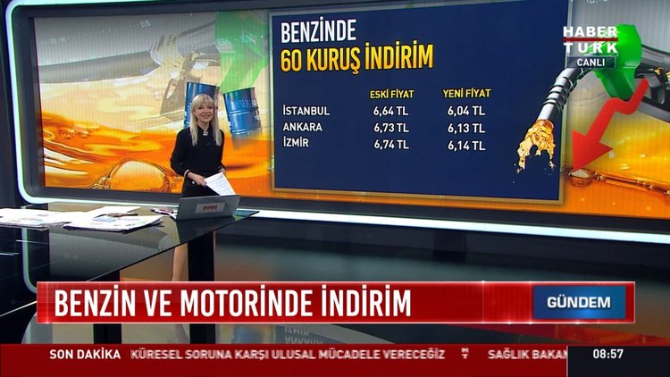 Benzin ve motorinde son fiyat ne? Akaryakıta ne kadar indirim oldu?