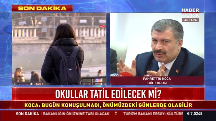 Son dakika: Okullar tatil mi? Okullar tatil olacak mı? Sağlık Bakanı Koca açıkladı!