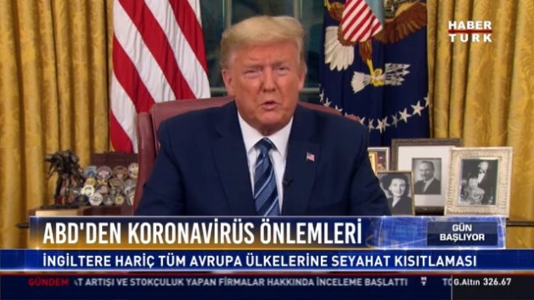 ABD'den koronavirüs önlemleri