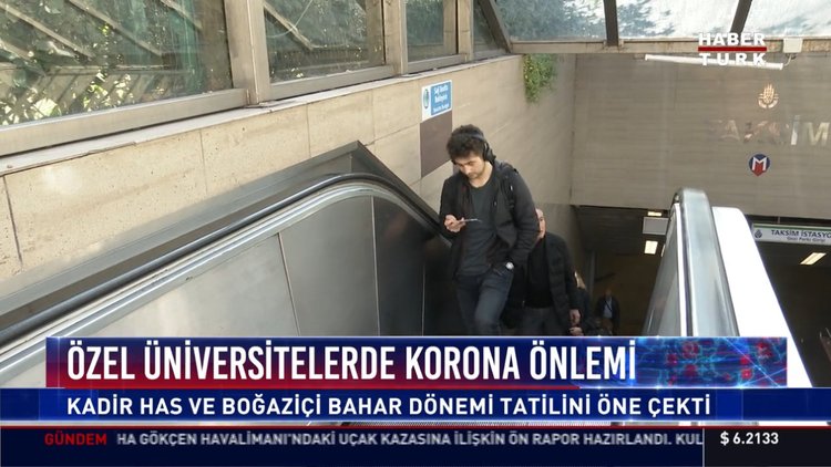 Özel üniversitelerde korona önlemi!