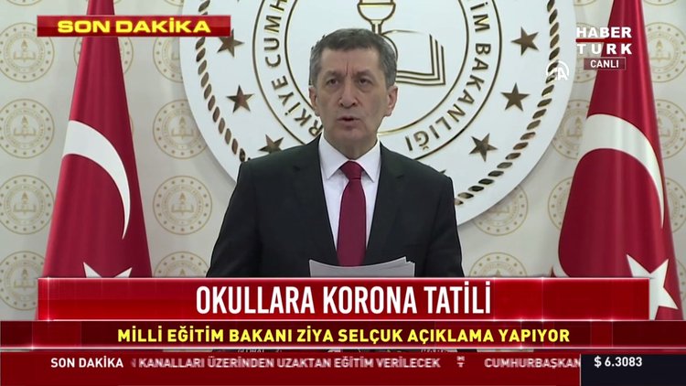 Son dakika video! Uzaktan eğitim nasıl yapılacak? Milli Eğitim Bakanı Ziya Selçuk açıkladı