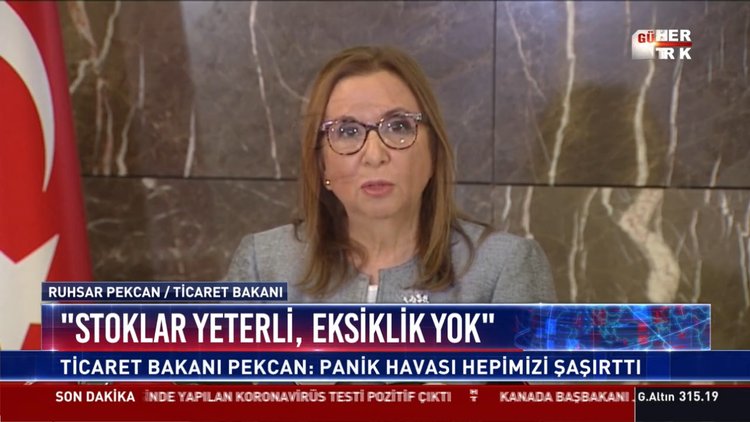 ''Stoklar yeterli, ekisklik yok.''