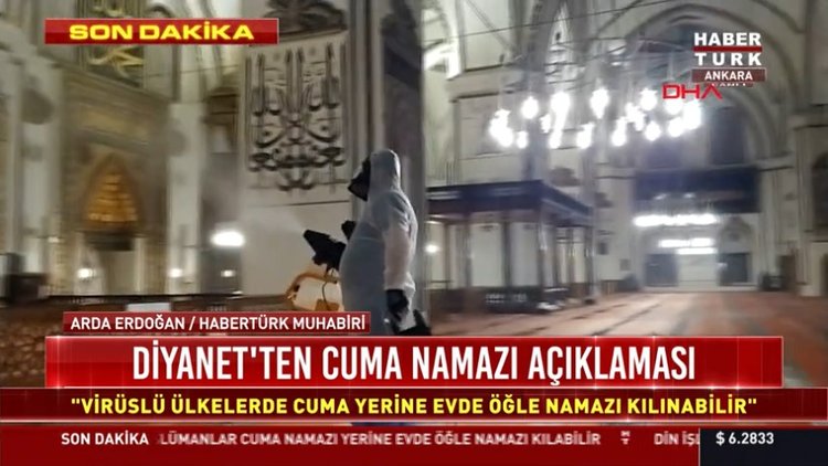 Diyanet'ten Cuma namazı açıklaması