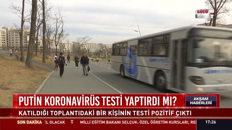 Putin'i takip eden gazatecilere uyarı