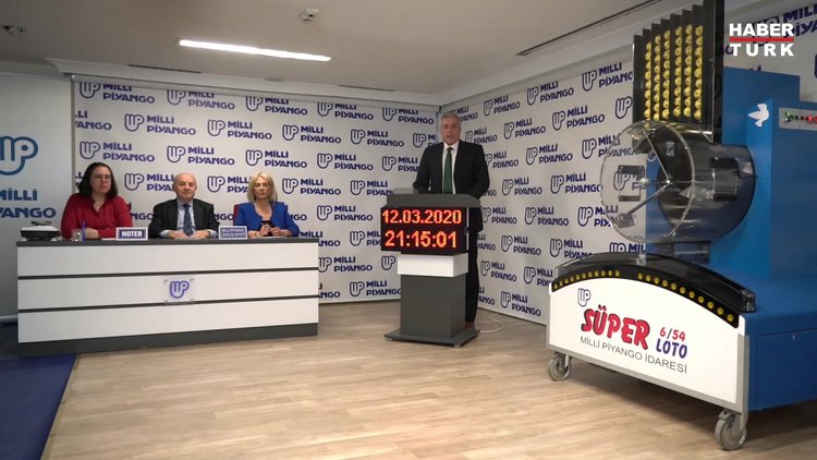 Süper Loto sonuçları 12 Mart 2020 - MPİ Süper Loto çekiliş sonuç
