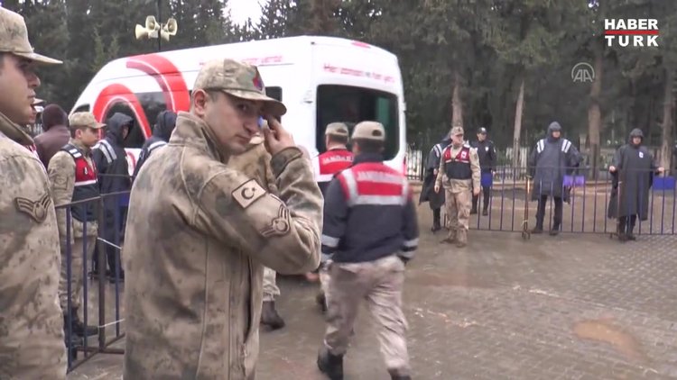 Rasulayn'da şehit olan Uzman Onbaşı Buluş, son yolculuğuna uğurlandı