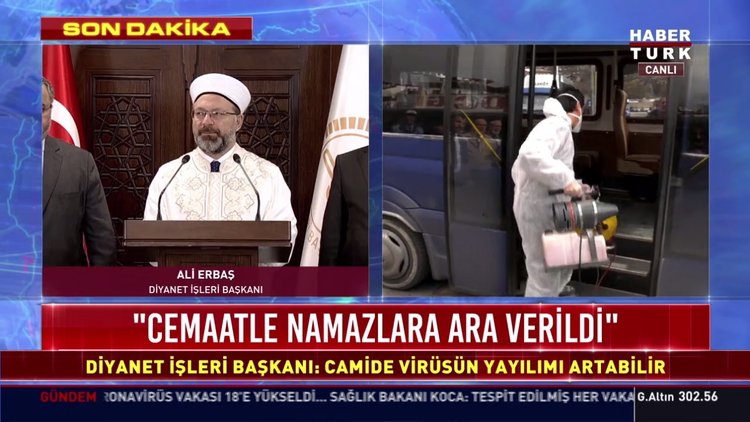 Camilerde cuma ve vakit namazları kılınmayacak