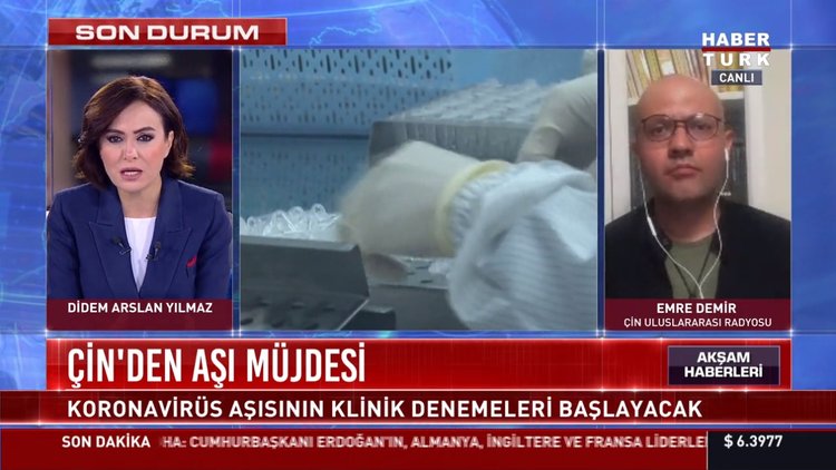 Çin'den koronavirüs (Corona Virus - Covid 19) aşı müjdesi