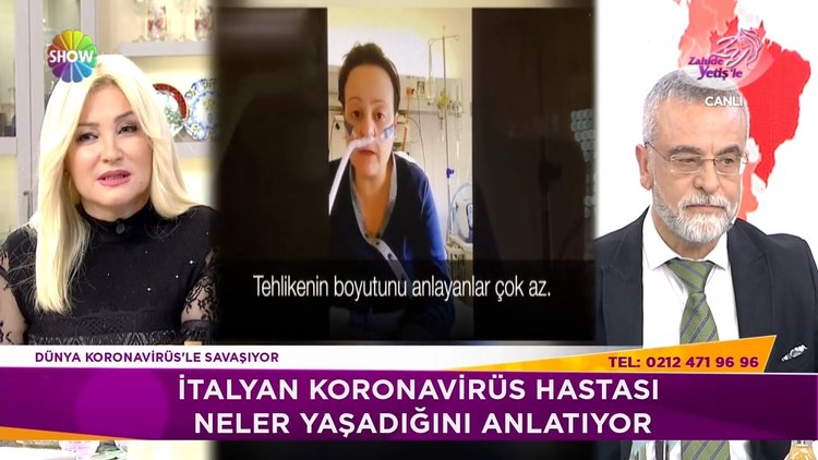 İtalyan hasta koronavirüsü anlattı!