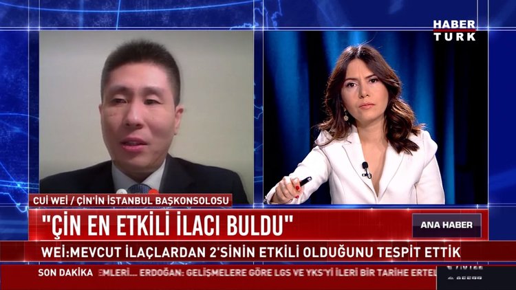 Çin Başkonsolosu Cui Wei koronavirüs (Corona virus) ilacı ve aşısı sorularını yanıtladı