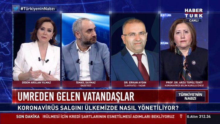 Umrecilere karantina konusunda İsmail Saymaz'ın sorusuna Dr. Erkan Aydın'dan cevaplar