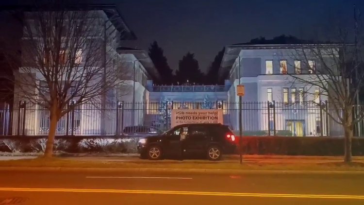 Türkiye'nin Washington'daki temsilciliği de sağlık çalışanlarını unutmadı