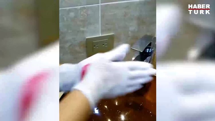 Şahan Gökbakar'dan el yıkama dersi