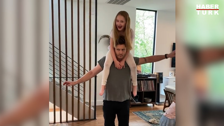 Jensen Ackles'dan 'Erkilet Türküsü' ile karantina dansı