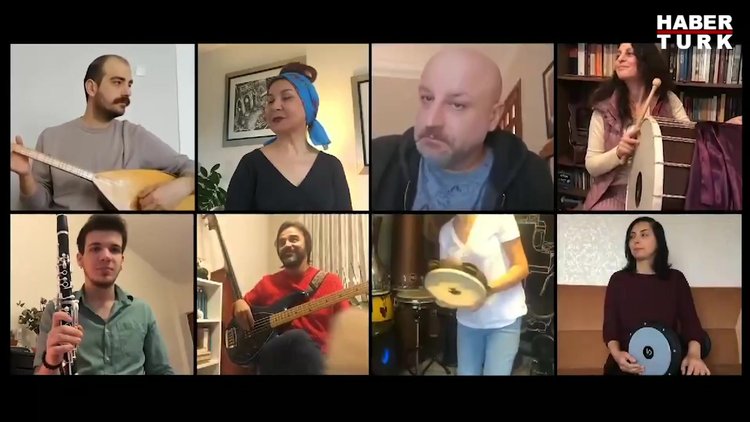 Kardeş Türküler grubundan "Evde kal" mesajı: Sanat eve sığar