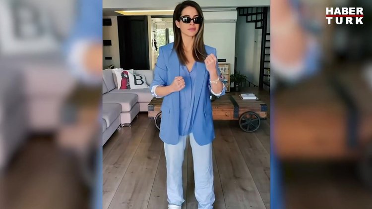 Büşra Pekin'den 'karantina' modları