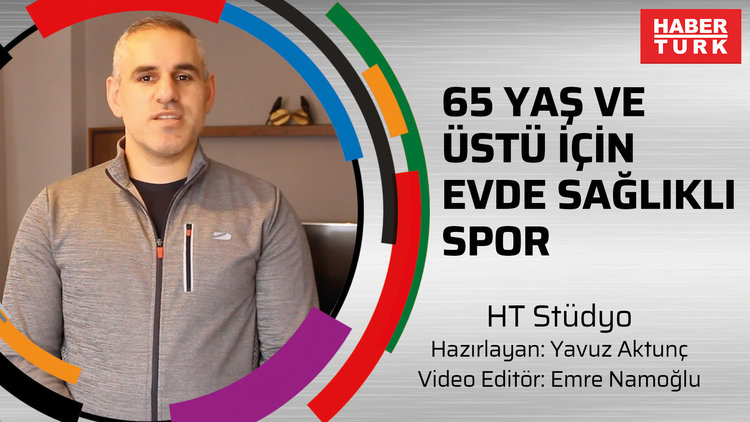 65 yaş ve üstü için evde sağlıklı spor
