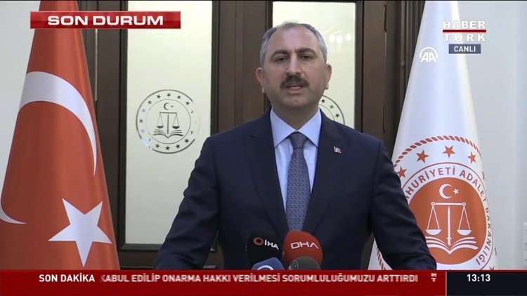 Son dakika haberi Adalet Bakanı'ndan korona açıklaması!