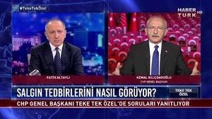 Teke Tek Özel - 12 Nisan 2020 (CHP Genel Başkanı Kemal Kılıçdaroğlu Habertürk'te)