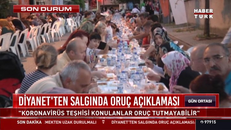 Koronavirüs nedeniyle oruç tutacak mıyız? Diyanet açıkladı!