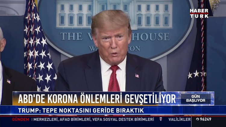 ABD'de koronavirüs önlemleri 3 aşamalı olarak gevşetilecek