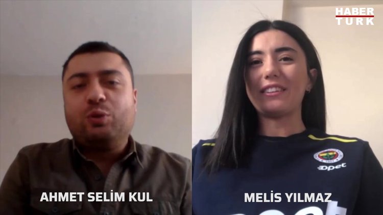 Televizyon başında izlediği takımın parçası oldu: Melis Yılmaz